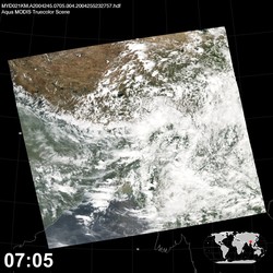 Level 1B Image at: 0705 UTC