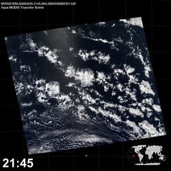 Level 1B Image at: 2145 UTC