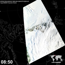 Level 1B Image at: 0850 UTC