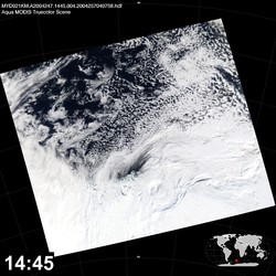 Level 1B Image at: 1445 UTC