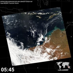 Level 1B Image at: 0545 UTC