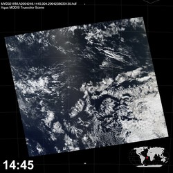 Level 1B Image at: 1445 UTC