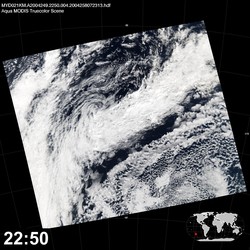 Level 1B Image at: 2250 UTC