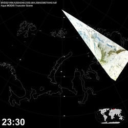 Level 1B Image at: 2330 UTC