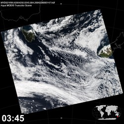 Level 1B Image at: 0345 UTC