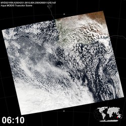 Level 1B Image at: 0610 UTC