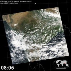 Level 1B Image at: 0805 UTC