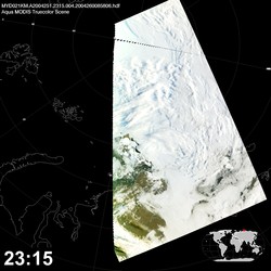 Level 1B Image at: 2315 UTC