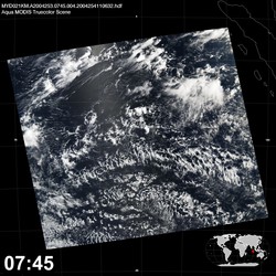 Level 1B Image at: 0745 UTC