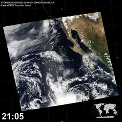 Level 1B Image at: 2105 UTC