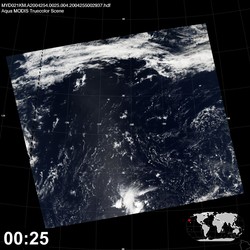 Level 1B Image at: 0025 UTC