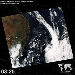 Level 1B Image at: 0325 UTC