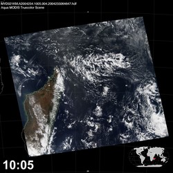 Level 1B Image at: 1005 UTC