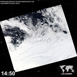 Level 1B Image at: 1450 UTC