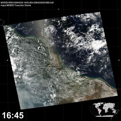 Level 1B Image at: 1645 UTC