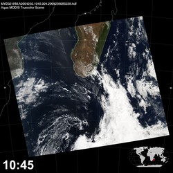 Level 1B Image at: 1045 UTC