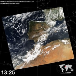 Level 1B Image at: 1325 UTC