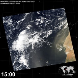 Level 1B Image at: 1500 UTC