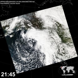 Level 1B Image at: 2145 UTC