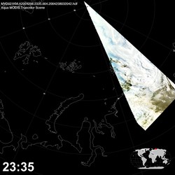 Level 1B Image at: 2335 UTC