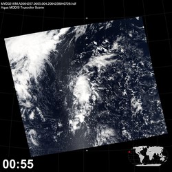 Level 1B Image at: 0055 UTC