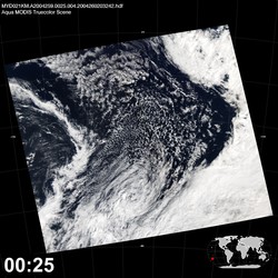 Level 1B Image at: 0025 UTC