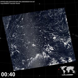 Level 1B Image at: 0040 UTC