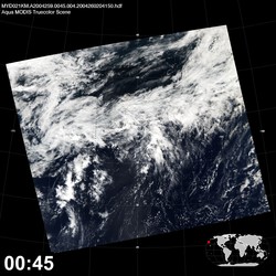 Level 1B Image at: 0045 UTC