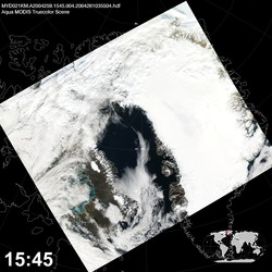 Level 1B Image at: 1545 UTC