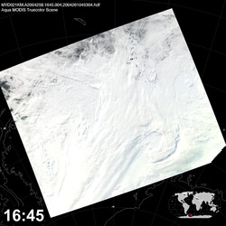 Level 1B Image at: 1645 UTC