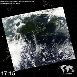 Level 1B Image at: 1715 UTC