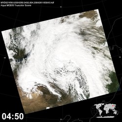 Level 1B Image at: 0450 UTC