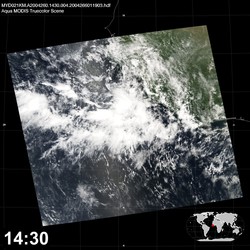 Level 1B Image at: 1430 UTC