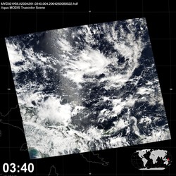 Level 1B Image at: 0340 UTC