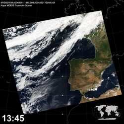 Level 1B Image at: 1345 UTC