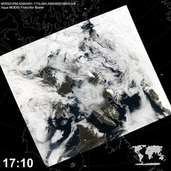 Level 1B Image at: 1710 UTC