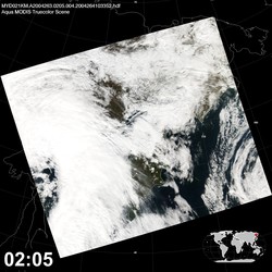 Level 1B Image at: 0205 UTC