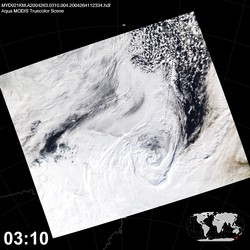 Level 1B Image at: 0310 UTC