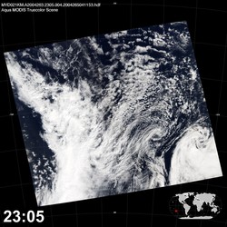 Level 1B Image at: 2305 UTC