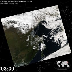 Level 1B Image at: 0330 UTC