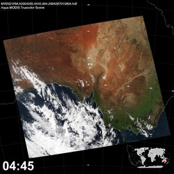 Level 1B Image at: 0445 UTC