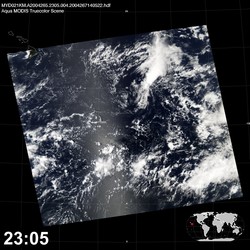 Level 1B Image at: 2305 UTC