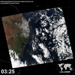 Level 1B Image at: 0325 UTC