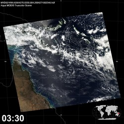 Level 1B Image at: 0330 UTC