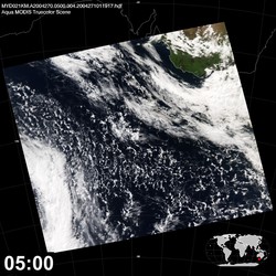 Level 1B Image at: 0500 UTC