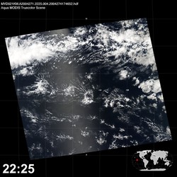 Level 1B Image at: 2225 UTC