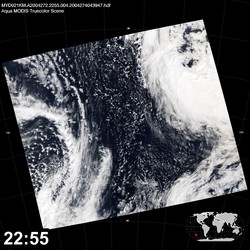 Level 1B Image at: 2255 UTC