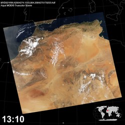 Level 1B Image at: 1310 UTC