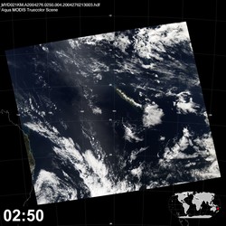 Level 1B Image at: 0250 UTC