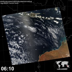 Level 1B Image at: 0610 UTC